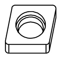 Подкладная пластина DCN1204M