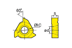 Пластина RT16.01w-1.75gm YBG205 ZCC-CT 00001228083