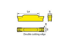 Пластина ZTGD0404-mm YB9320, 10 шт ZCC-CT 00001227220