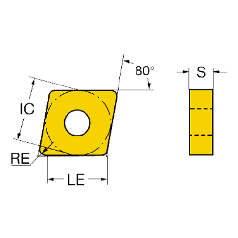 CNMG 19 06 16-SM H13A