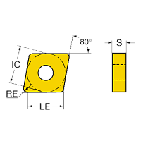 CNMG 12 04 04-WL 1525