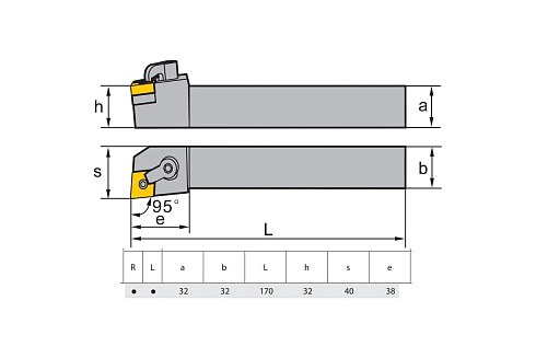 Державка для наружной обработки ZCC-CT MCLNR3232P16