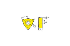 Пластина WCMX050308r-pg YBG202, 10 шт ZCC-CT 00001217710